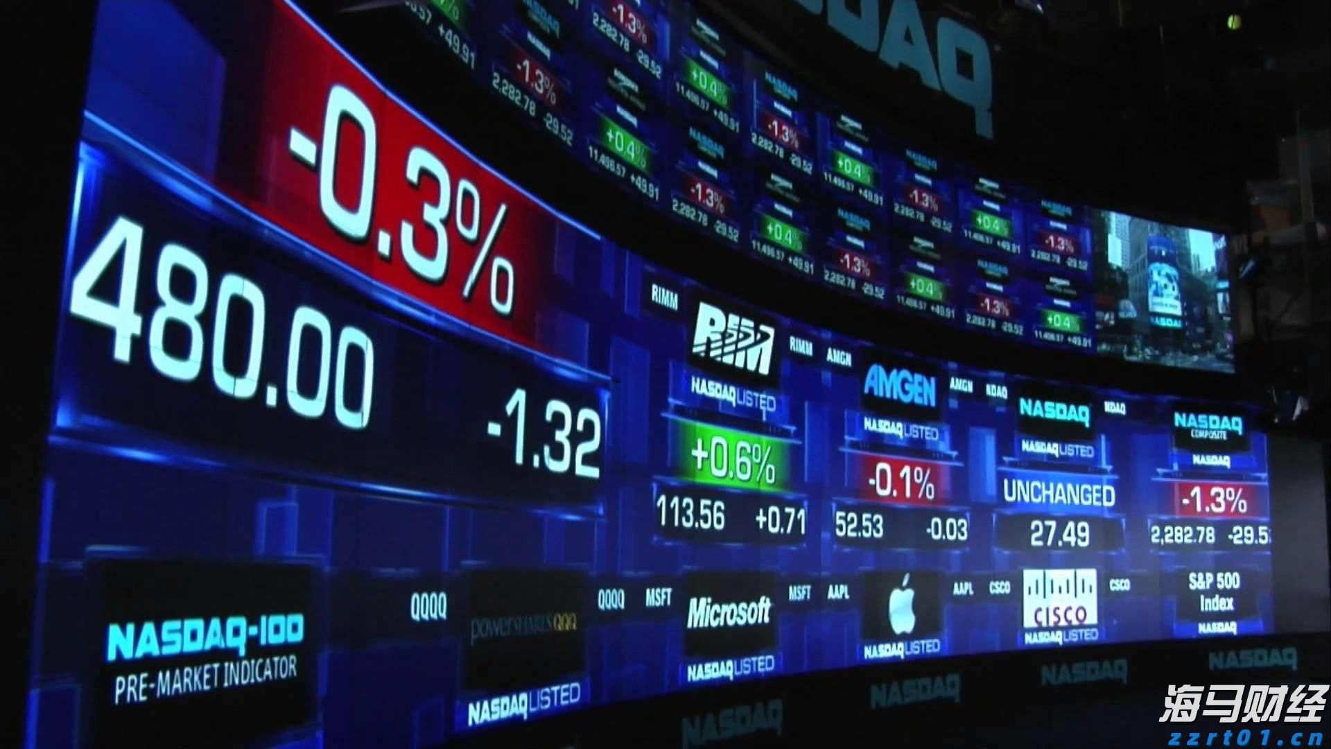 隔夜美股 | 三大指数表现不一 现货黄金一度突破3400美元